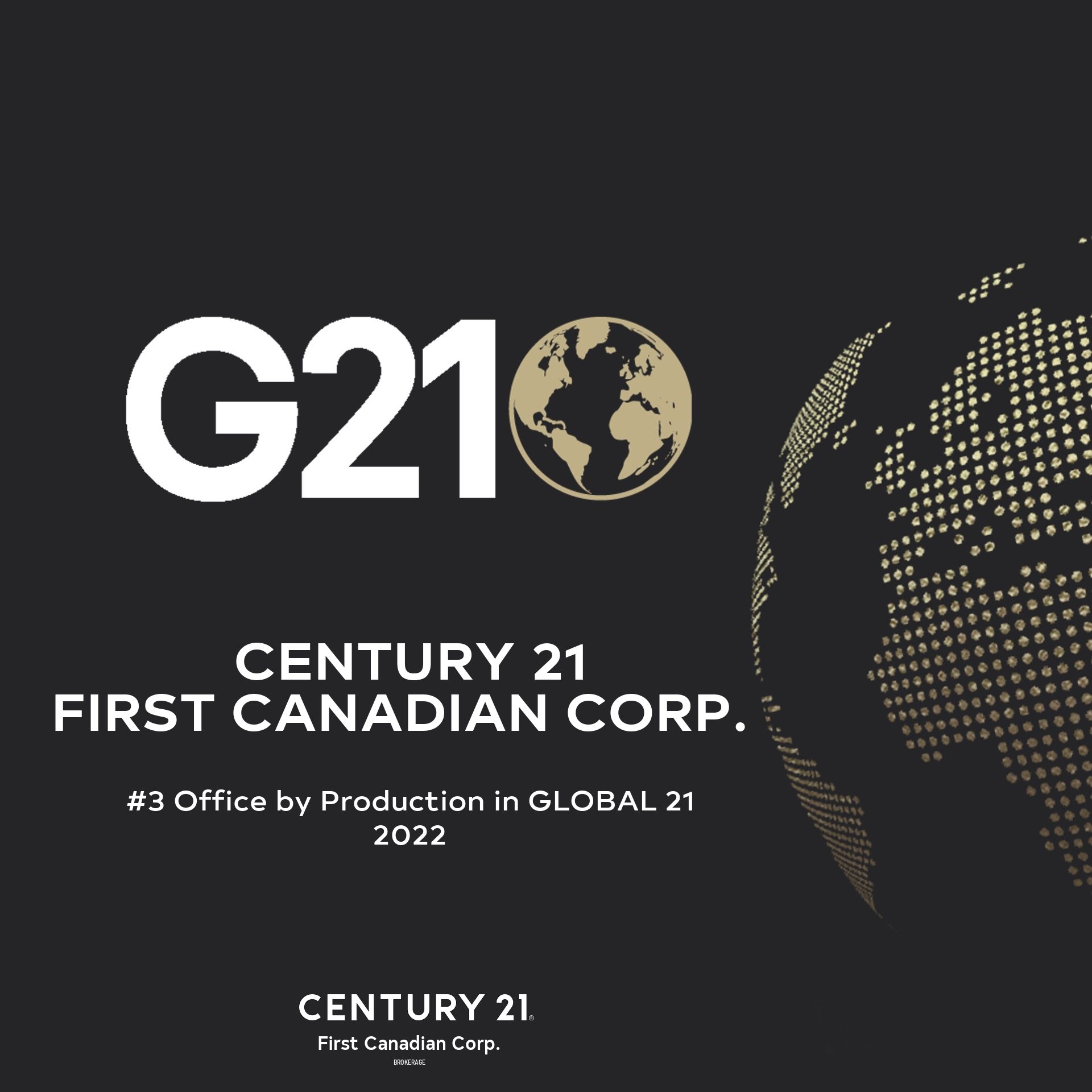 #3 Office by Production in Global 21 for Century 21